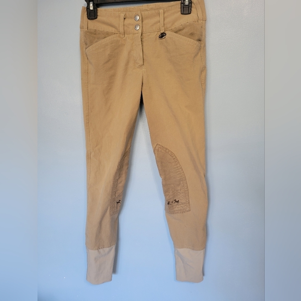 Beige Riding Breeches Women’s Equestrian Pants